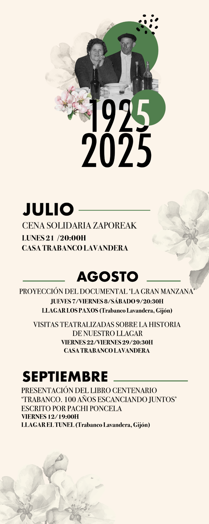 programación centenario