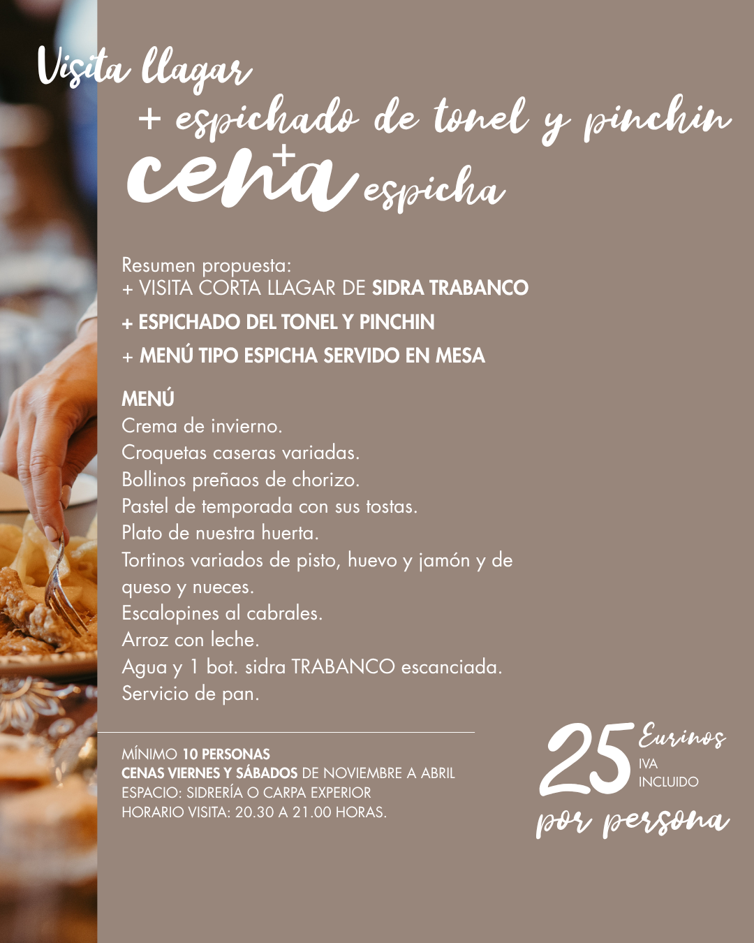 cena espicha